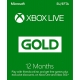 Xbox Live 12 Månader Guld