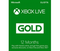 Xbox Live 12 Månader Guld